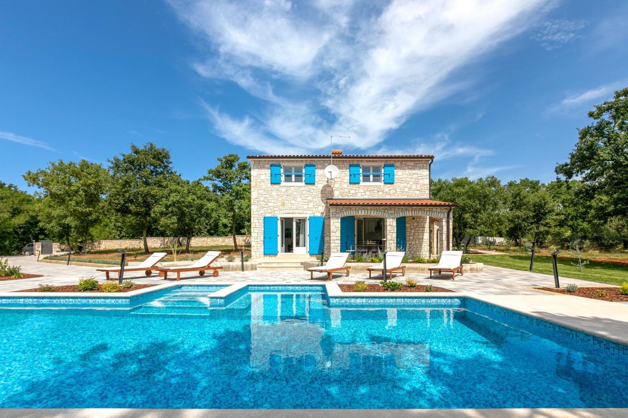 Strandnahe Irena Funtana Mit Pool Ferienhaus *